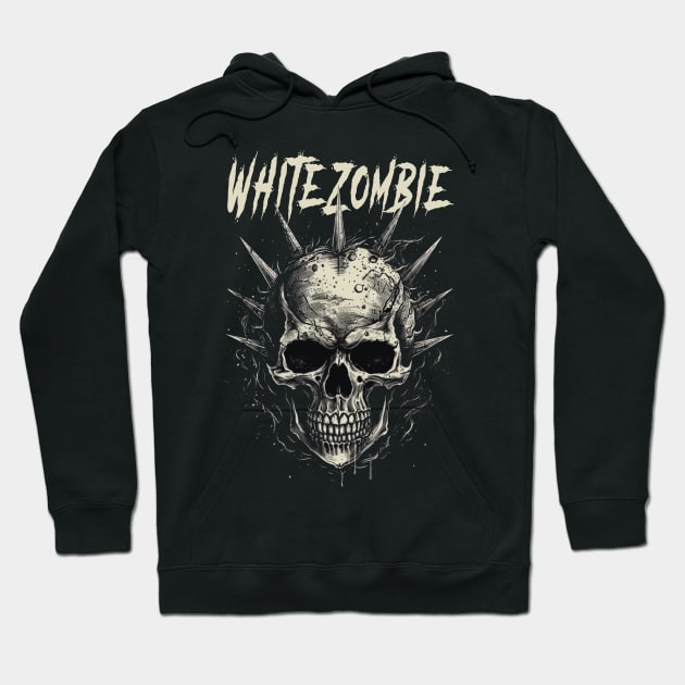 WHITE ZOMBIE VTG Hoodie by a.rialrizal